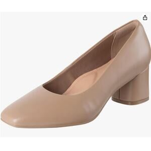 Comfort Plus Womens Blissful All-Day Comfort Pump by Payless- Nude (Size 9)